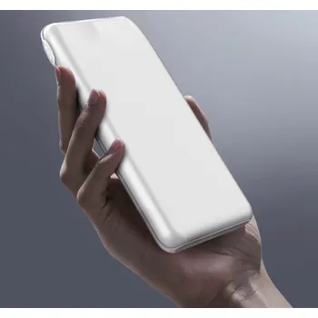 Powerbanka PLATINET POWER BANK 10000 MAH 3,7V 37Wh 10W 2xUSB-C 1xUSB-A WHITE