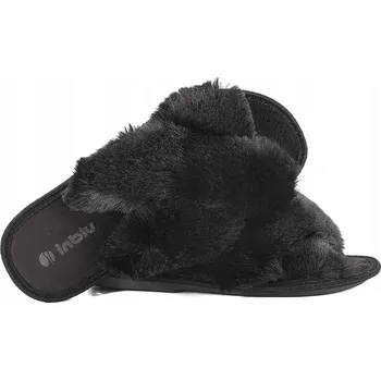 Dámská obuv INBLU 68-6D DOMÁCÍ PANTOFLE BAČKORY SANDÁLE KOŽÍŠEK 41