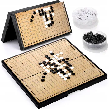 Desková hra Go - Stolní Hra, Magnetická Skládací Deska, Vzdělávací Hra pro Děti