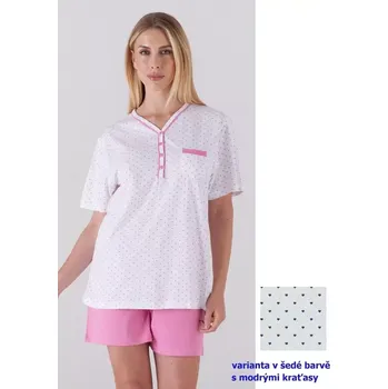 Pánské pyžamo Dámské pyžamo Karelpiu KC6061 Sv. šedá XL