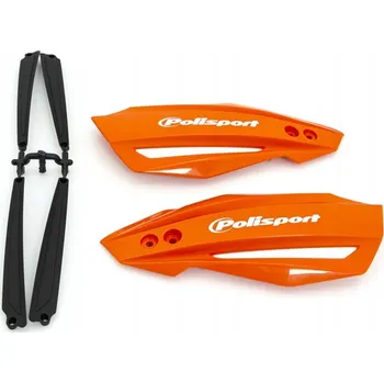 DEFLEKTORY , KŘÍDLA, CHRÁNIČE RUKOU, ŘADÍTKA POLISPORT BULLIT ORANŽOVÁ