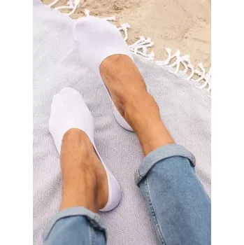 Pánské ponožky Dámské ponožky baleríny Steven Bamboo art.036 světle šedá 35-37