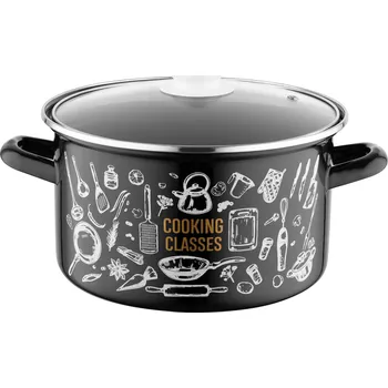Hrnec Hrnec Smalt Pleszew Kitchen Black 5,3 l