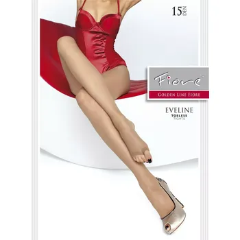 Dámské punčochy Dámské punčoché kalhoty Fiore Eveline G 5450 15 den nahý/neobvyklý.béžová 2-S