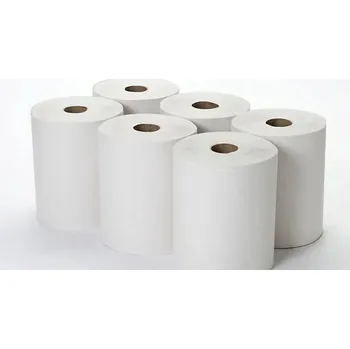 Papírový ručník Papírové ručníky bílé náhrada do systému Tork Matic H1 6 rolí 120m