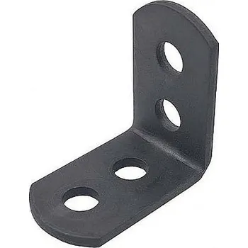 Úhloměr Úhelník 70/2 černěný s prolisem