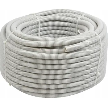 kabelová chránička Chránič Kabelů HUSÍ KRK Ohebná Elastická s dálkovým ovládáním 32 mm LSOH 750N 50 m Šedá