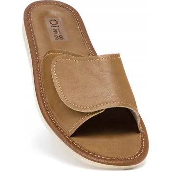 Dámské pantofle Pantofle Domácí pantofle na suchý zip Pohodlné Sandále NOWO 36-41