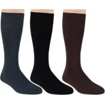 Pánské oblečení Bavlněné pánské podkolenky 027 kaštanové 41-43