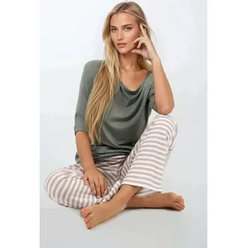 Pánské pyžamo Pyžamo Forest Whispers - Momenti Per Me L