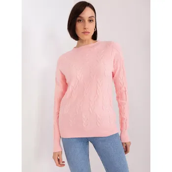 Dámský svetr Přepínač AT SW 2340.22 světle růžová jedna velikost