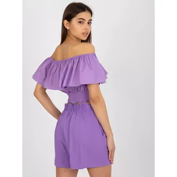 Dámská košile Top LK TP 508609.37 fialová 38