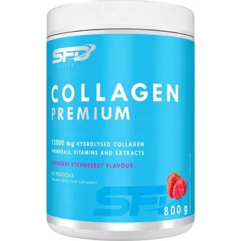Kloubní výživa SFD Collagen Premium 800g jahoda-malina kolagen klouby kosti vlasy kůže