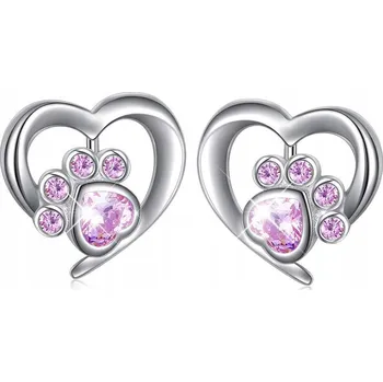 Náušnice NÁUŠNICE STŘÍBRO 925, RHODIEM POKOVANÉ PĚNCOVÉ KOVOVÉ PĚNY