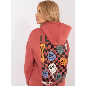 Dámská mikina Mikina D10600T02420J coral S