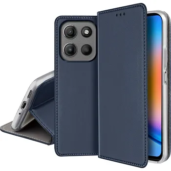 Pouzdro na mobilní telefon Flipové pouzdro KrainaGSM pro Motorola Moto G15 Power, modré