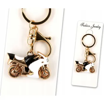 PŘÍVĚSEK NA KABELKU PŘÍVĚSEK NA KLÍČE MOTOR MOTOCYKL DÁREK