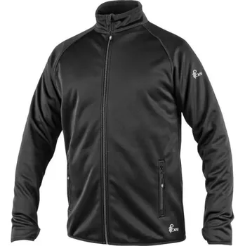 pracovní mikina Canis CXS Mikina TORONTO pánská na zip - AKCE! 152000480094 L Černá