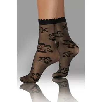 Pánská móda Ponožky WZ 06 PIKOT černá UNICA