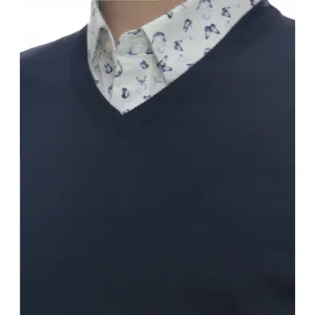 Pánský svetr Pánský vlněný svetr bez rukávů vesta pulovr vesta pánská M