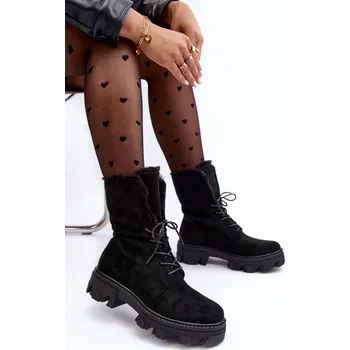 Dámská zimní obuv Šněrovací vyšší model 186016 Step in style 39