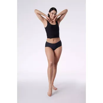 Dámské oblečení Dámské kalhotky Maxi Black - Julimex černá S