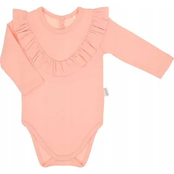 Kojenecký body Bavlněné body s dlouhým rukávem Nicol, vel. 56