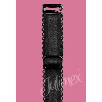 Těhotenské spodní prádlo Ramínka, páska, kov 12 černá 12mm