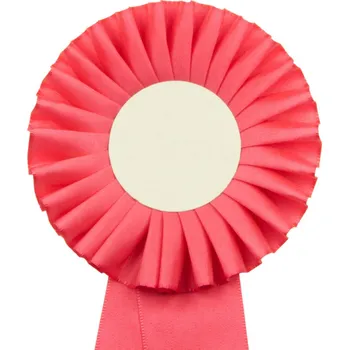 Kokarda jednořadá STANDARD, průměr 11 cm, růžová