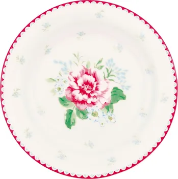 Talíř GREEN GATE Dezertní talířek Alivia White Ø 15 cm