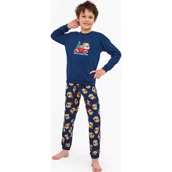 PYŽAMO CHLAPEC MLADÝ DR 966/172 TEDDY 2 granát 164