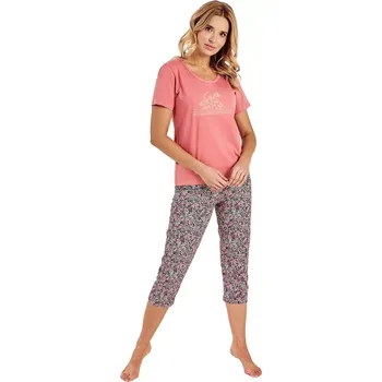 Pánské pyžamo Dámské pyžamo 3095 Amara - TARO Růžová M