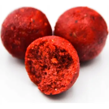 Boilies Proteinové kuličky Massive Baits Jahoda 10kg, Průměr 18mm ECO15