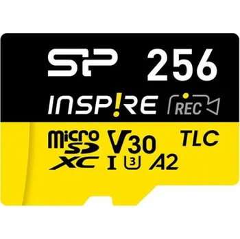 Paměťová karta MicroSD karta Silicon Power Inspire 256 GB