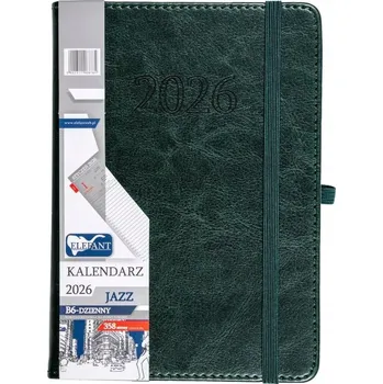 Kalendář Knižní kalendář 2026 B6 Elefant zelený