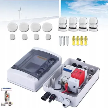 ROZVADĚČ PV 1000V DC 2P FOTOVOLTAIKA SOLÁRNÍ BOX