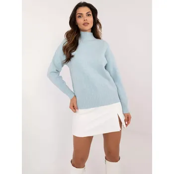 Dámský svetr Jumper AT SW 2339.54 světle modrý jedna velikost