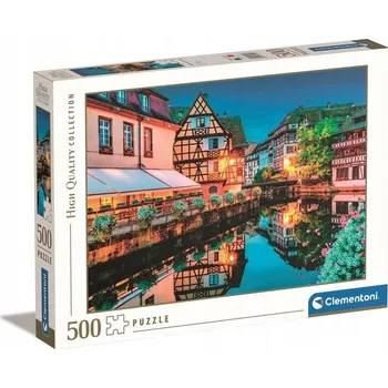 Clementoni Puzzle 500 dílků Staré Město Štrasburk