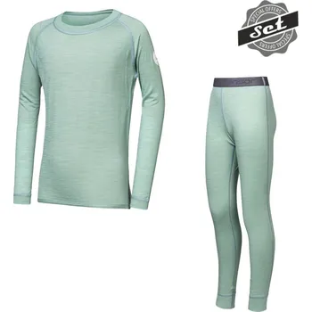 Dětské termoprádlo Dětský merino set SENSOR Air basil green Barva: Zelená, Velikost: 110