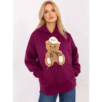 Dámská mikina Mikina DHJ BL A8695.65P fialová jedna velikost