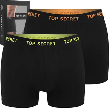 Top Secret Pánské bavlněné boxerky 2 kusy MIX6 Velikost M