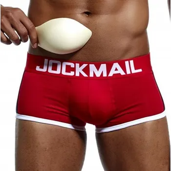 Pánské bavlněné boxerky s Push Up efektem pro zvětšení objemu JOCKMAIL - M