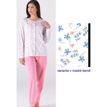 Dámské pyžamo KARELPIU KC6014 Růžová 4XL