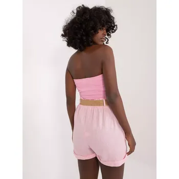 Dámské kraťasy DHJ šortky SN 2598.28X světle růžová jedna velikost