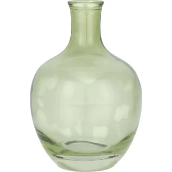 Váza GREEN GATE Skleněná váza Pale Green 11 cm