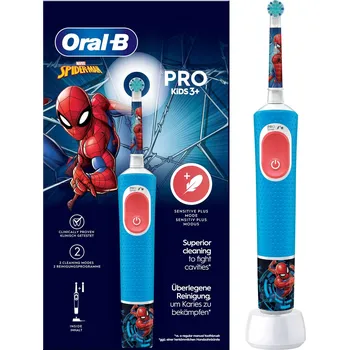 Elektrický zubní kartáček Elektrický Zubní Kartáček Oral-B Vitality Pro D103 Kids Spiderman