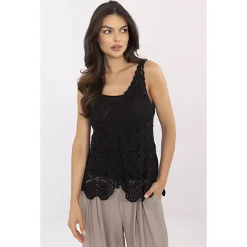 Dámská košile Halenka MI BZ 9006.75 černá jedna velikost