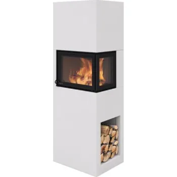 Krbová kamna Nordpeis Pisa pravé boční prosklení