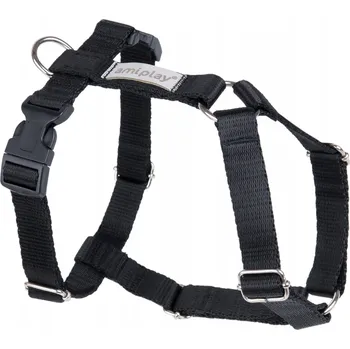 Postroj pro psa Amiplay Guard Samba nastavitelné postroje velikost L černé