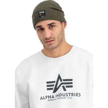 Čepice Alpha Industries Čepice AI.118934-369 Zelená OS